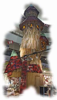 Fuerth_Hoeffner_Turm_2_2013_Kuenstlerische_Holzgestaltung_Kulturinsel_Einsiedel