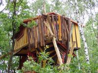 Abenteuer-Freizeitpark Kulturinsel Einsiedel Baumhaus-Hotel Holzgestaltung Bergmann