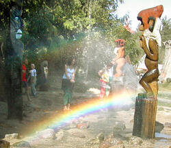 Wasserspiele Künstlerische Holzgestaltung